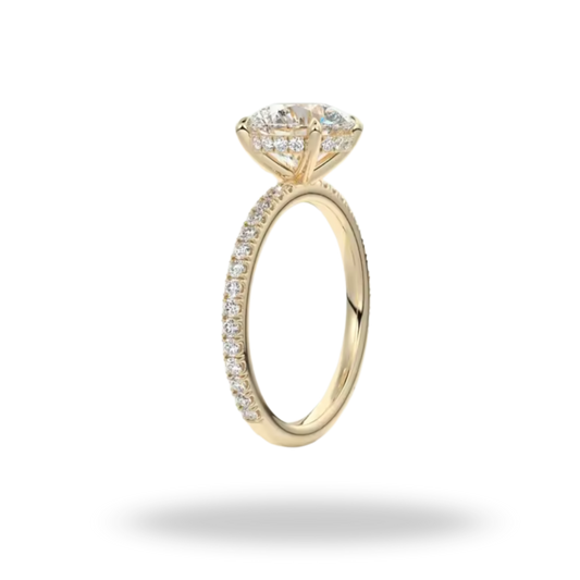 Anillo de compromiso “Eterna Luz” | Plata de Ley 925 con Moissanita Premium de 2 Ct