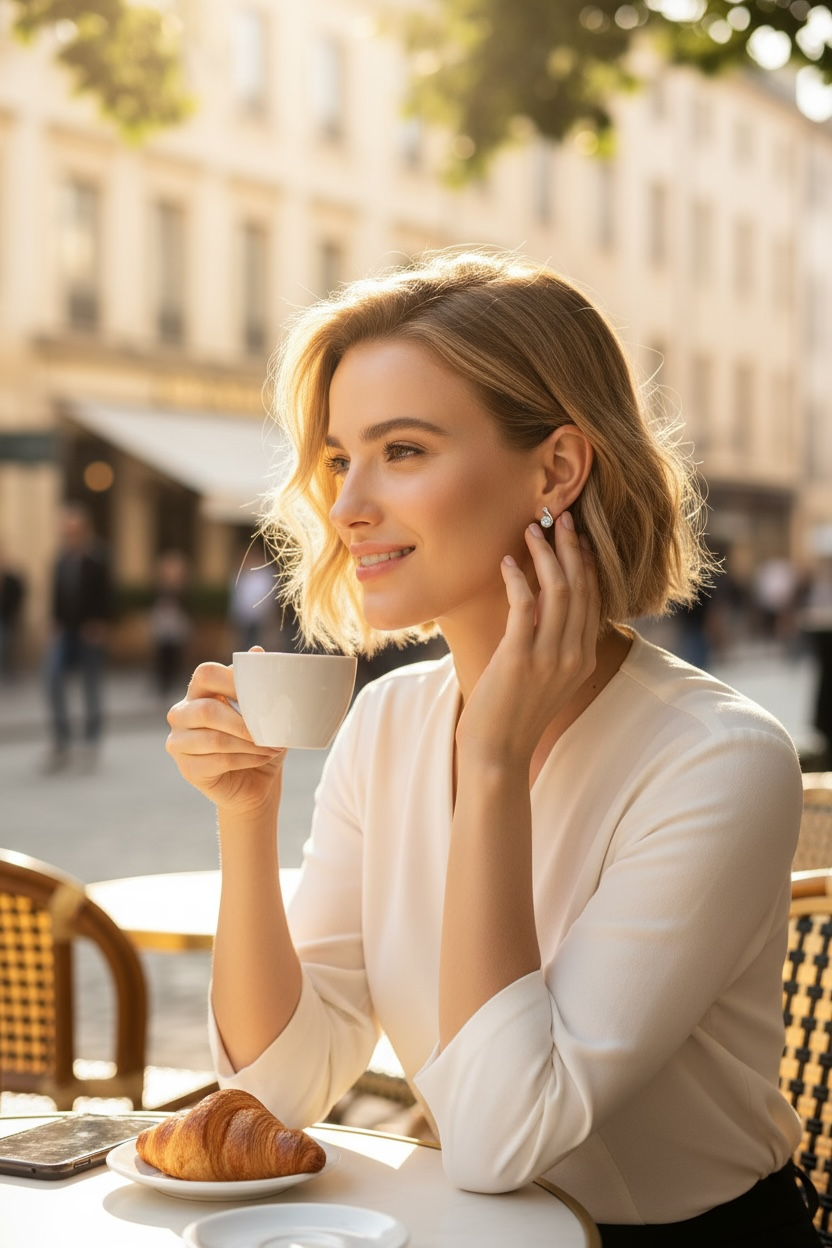 Pendientes Brillo Eterno | Moissanita 1CT en Plata de Ley 925