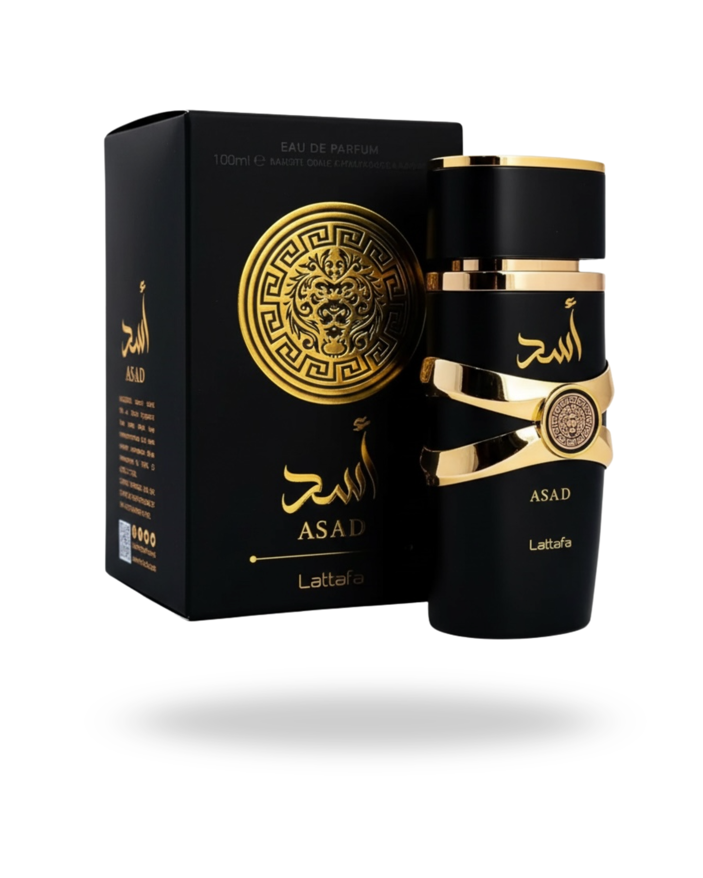 ASAD Lattafa 100 ml – Perfume Masculino Árabe | Especiado, Amaderado y Avainillado | Ultra Duradero