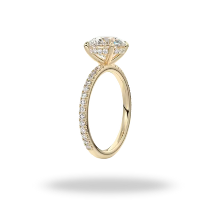 Anillo de compromiso “Eterna Luz” | Plata de Ley 925 con Moissanita Premium de 2 Ct