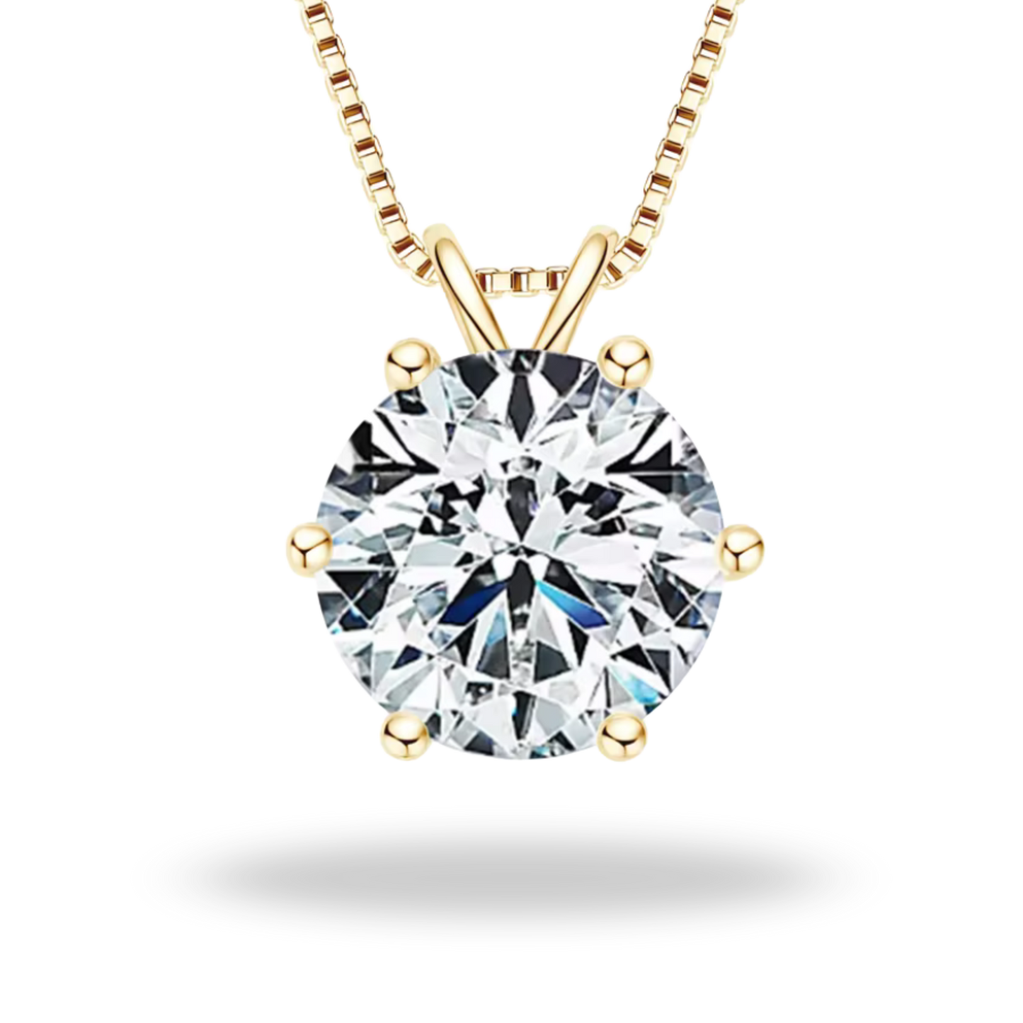 Collar Moissanita 925 | Luz Eterna