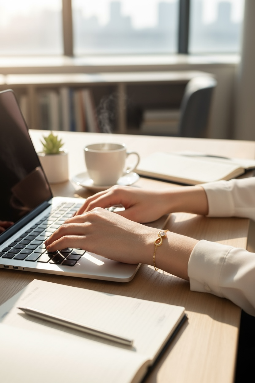 Pulsera Eterna Moissanita | Plata 925 GRA Certificada