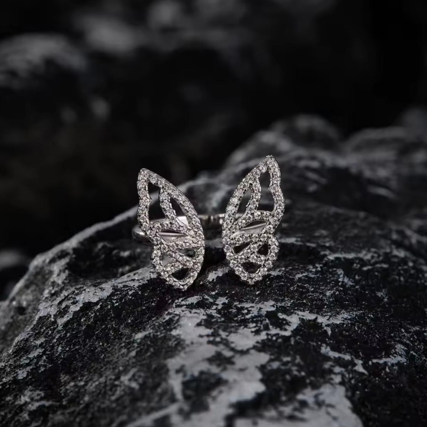 Anillo Mariposa Moissanite en Plata 925 | Elegancia y libertad