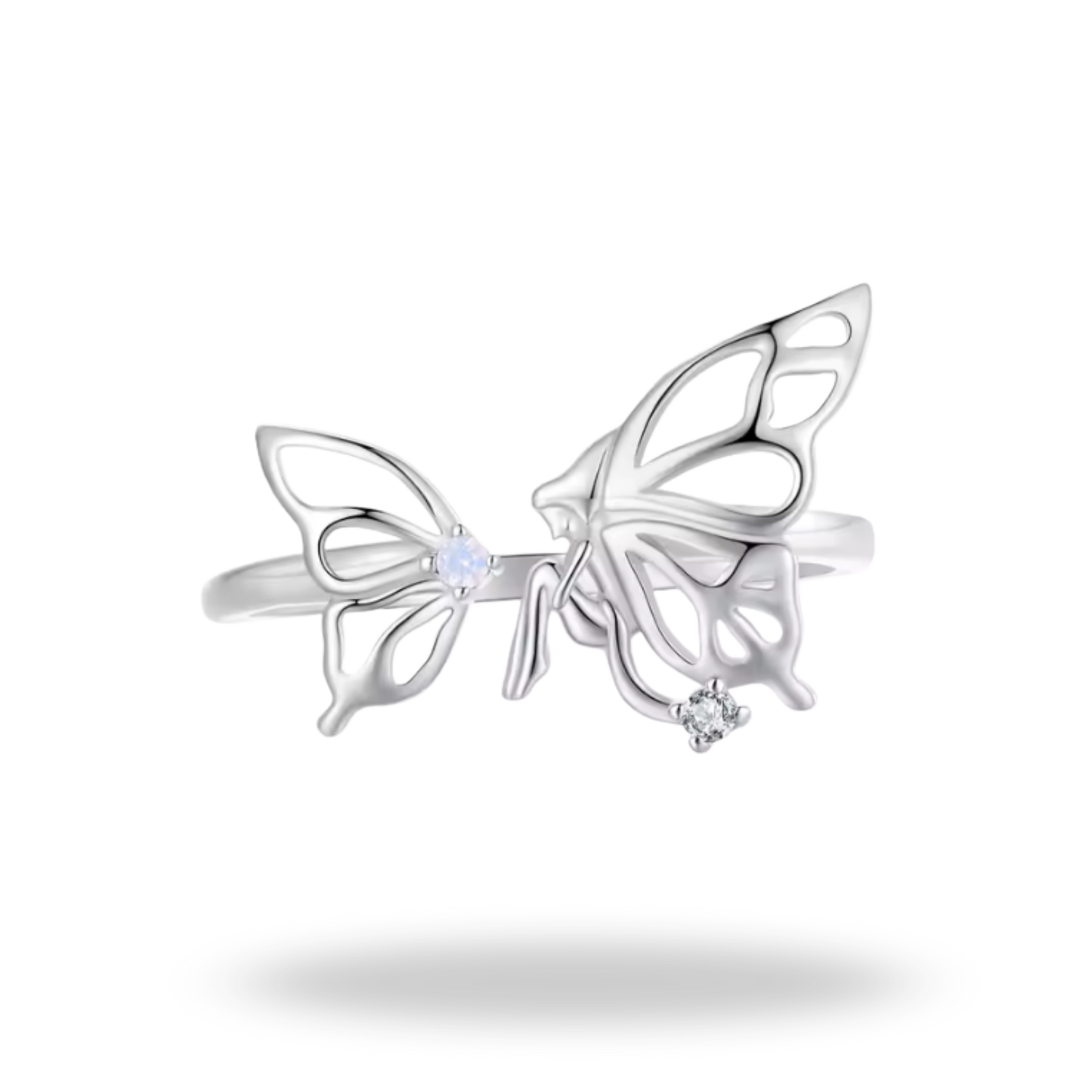 Anillo Mariposa de Plata 925 — Elegancia y libertad