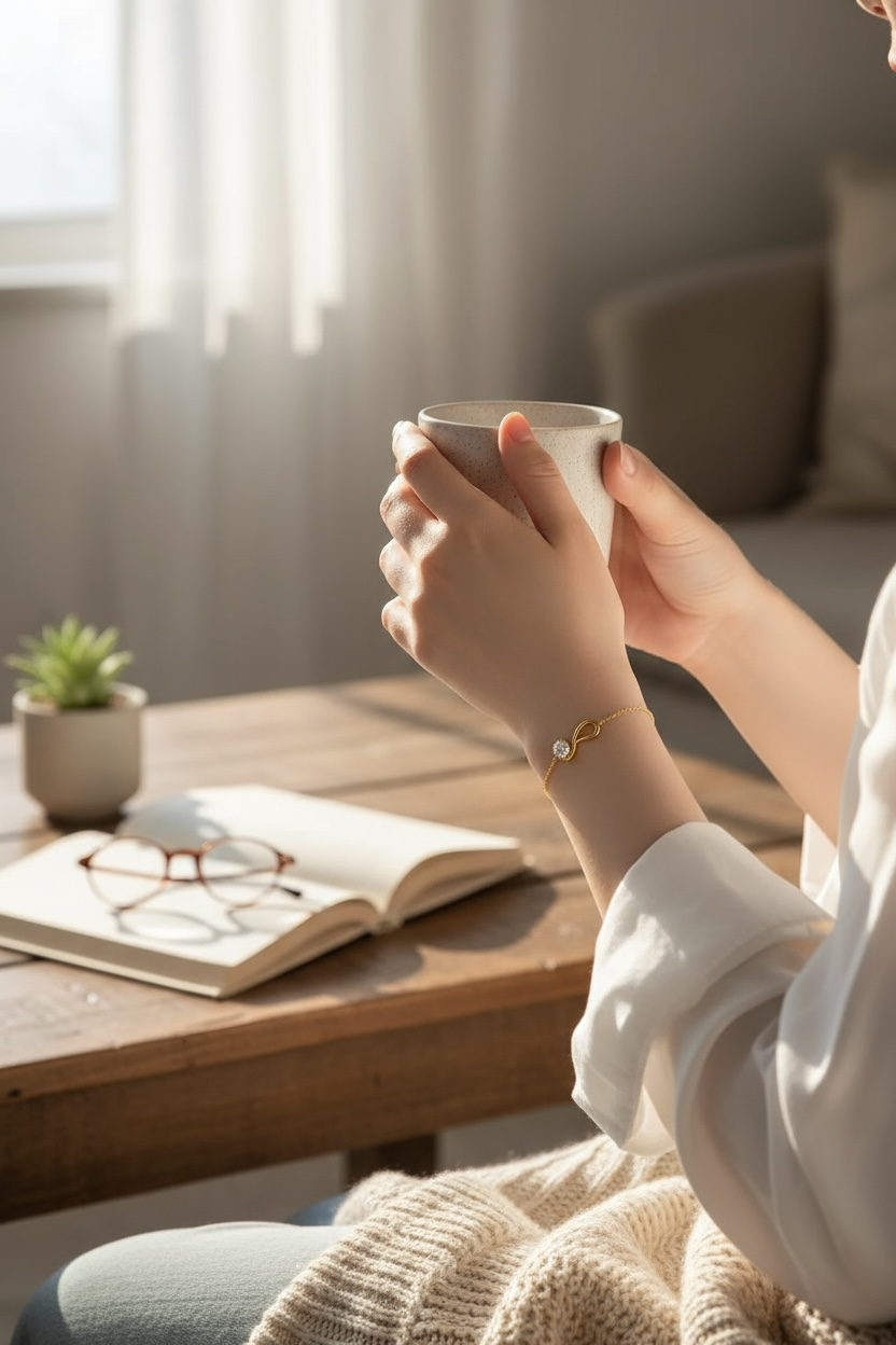 Pulsera Eterna Moissanita | Plata 925 GRA Certificada