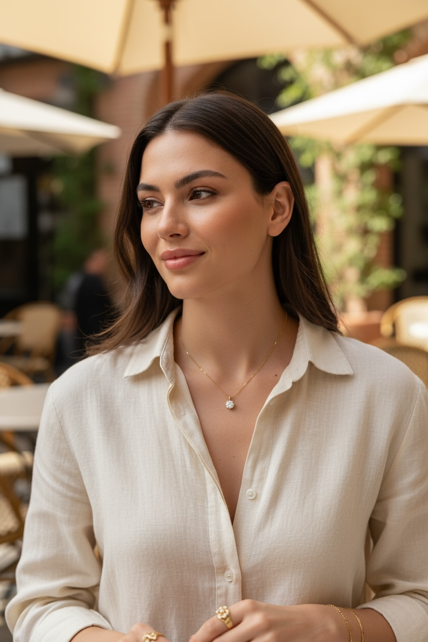 Collar “Eterno Brillo” de Moissanita — Plata 925 y Oro 18K | Certificado GRA