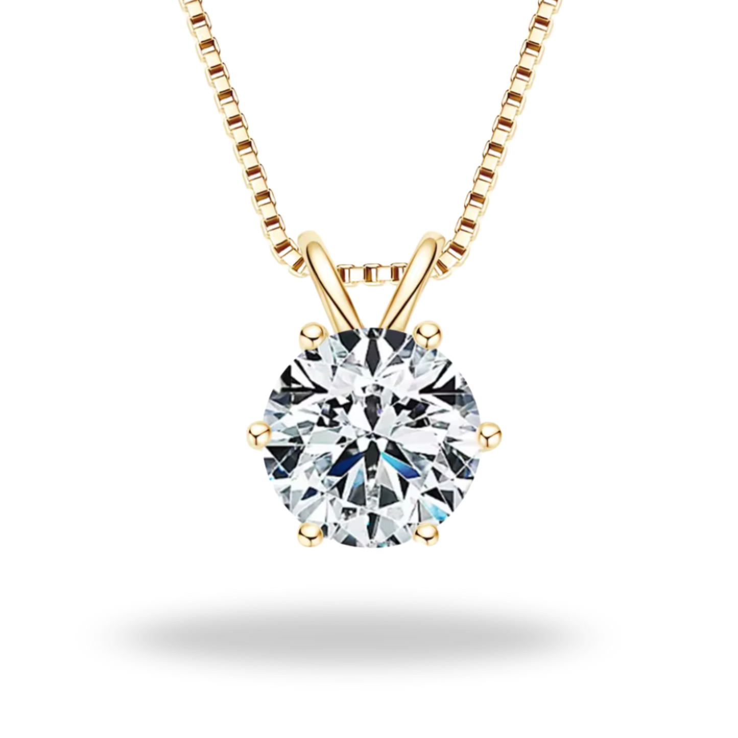 Collar Moissanita 925 | Luz Eterna