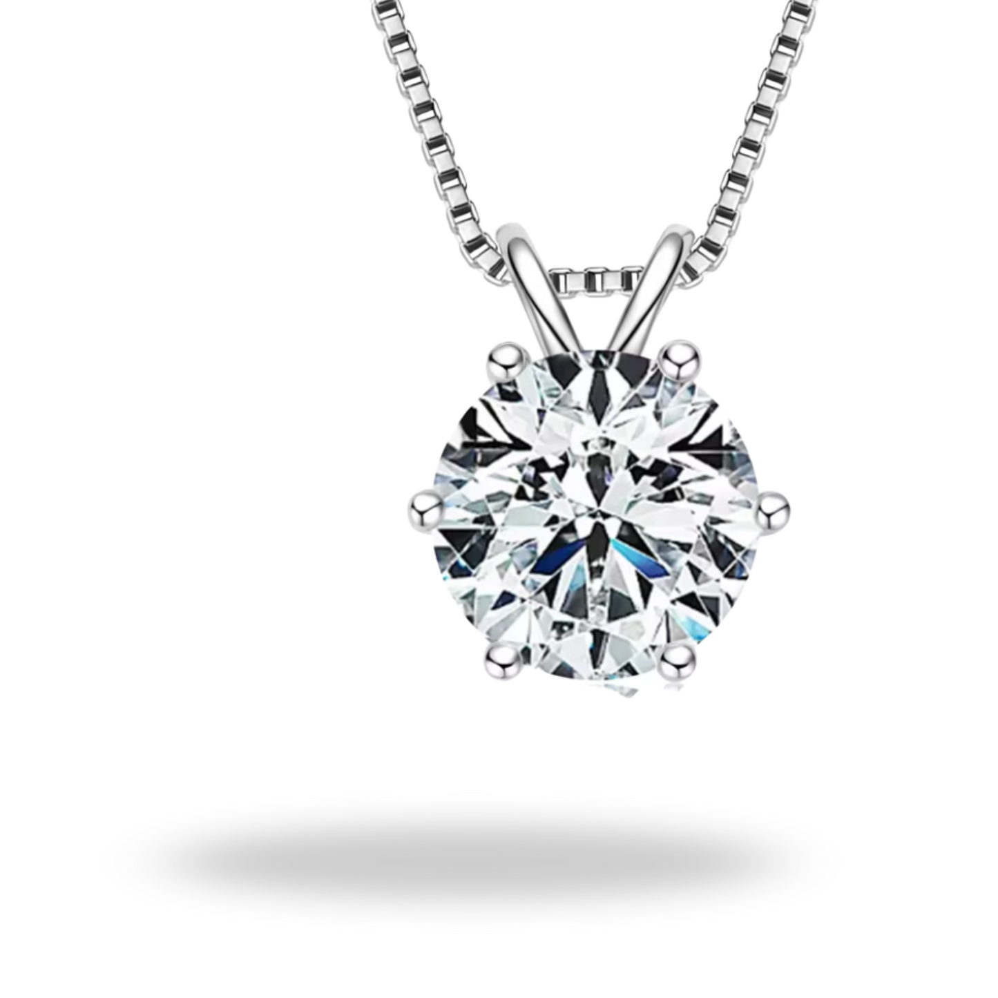 Collar Moissanita 925 | Luz Eterna