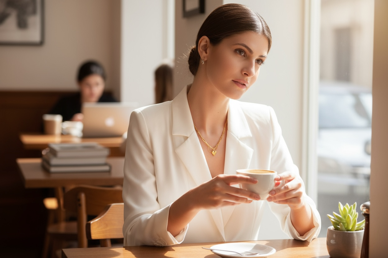 Collar Heart Luxe 18 K | Amor y Elegancia