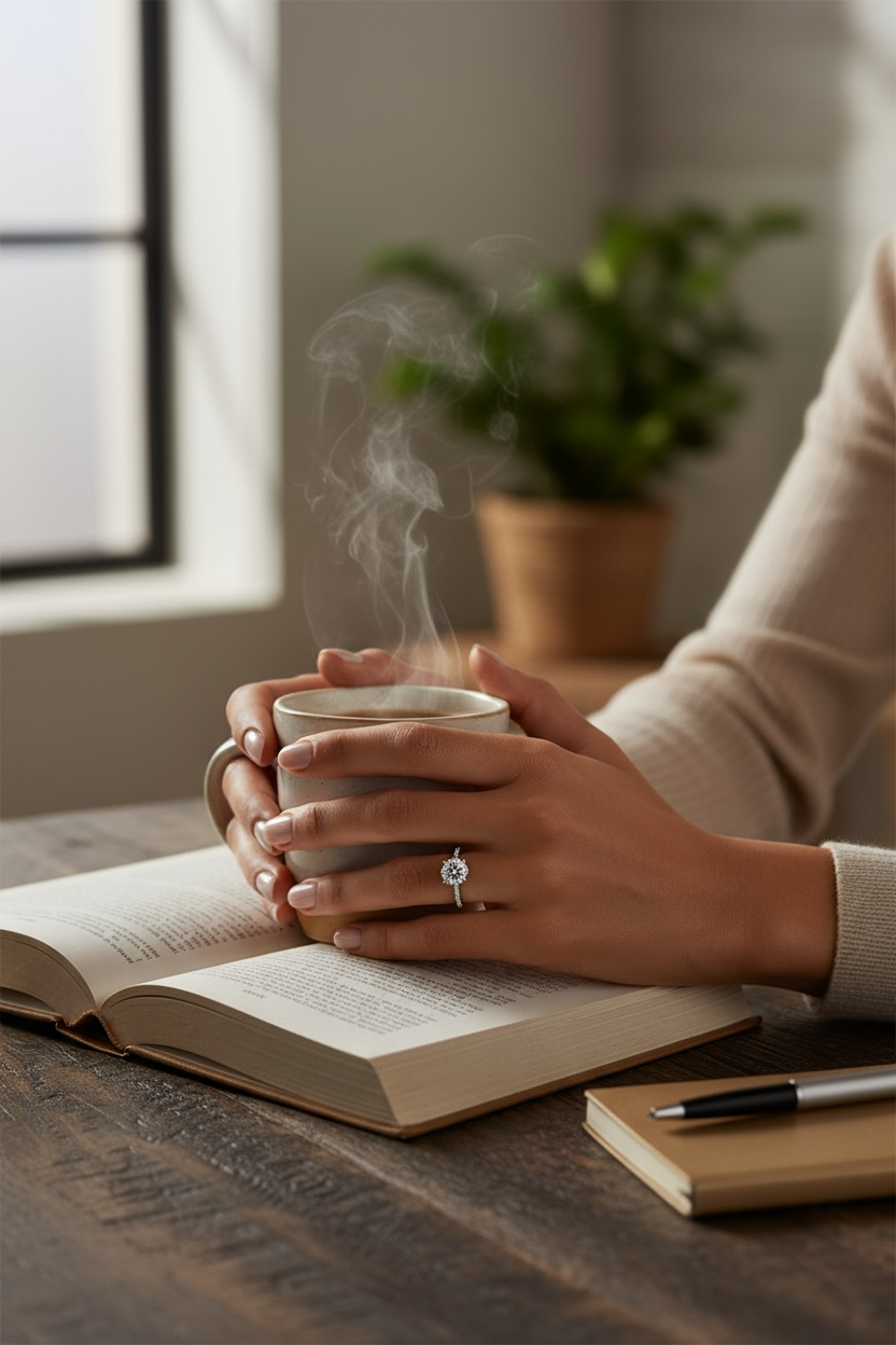 Anillo de compromiso “Eterna Luz” | Plata de Ley 925 con Moissanita Premium de 2 Ct