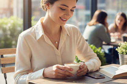 Collar Moissanita 925 | Luz Eterna