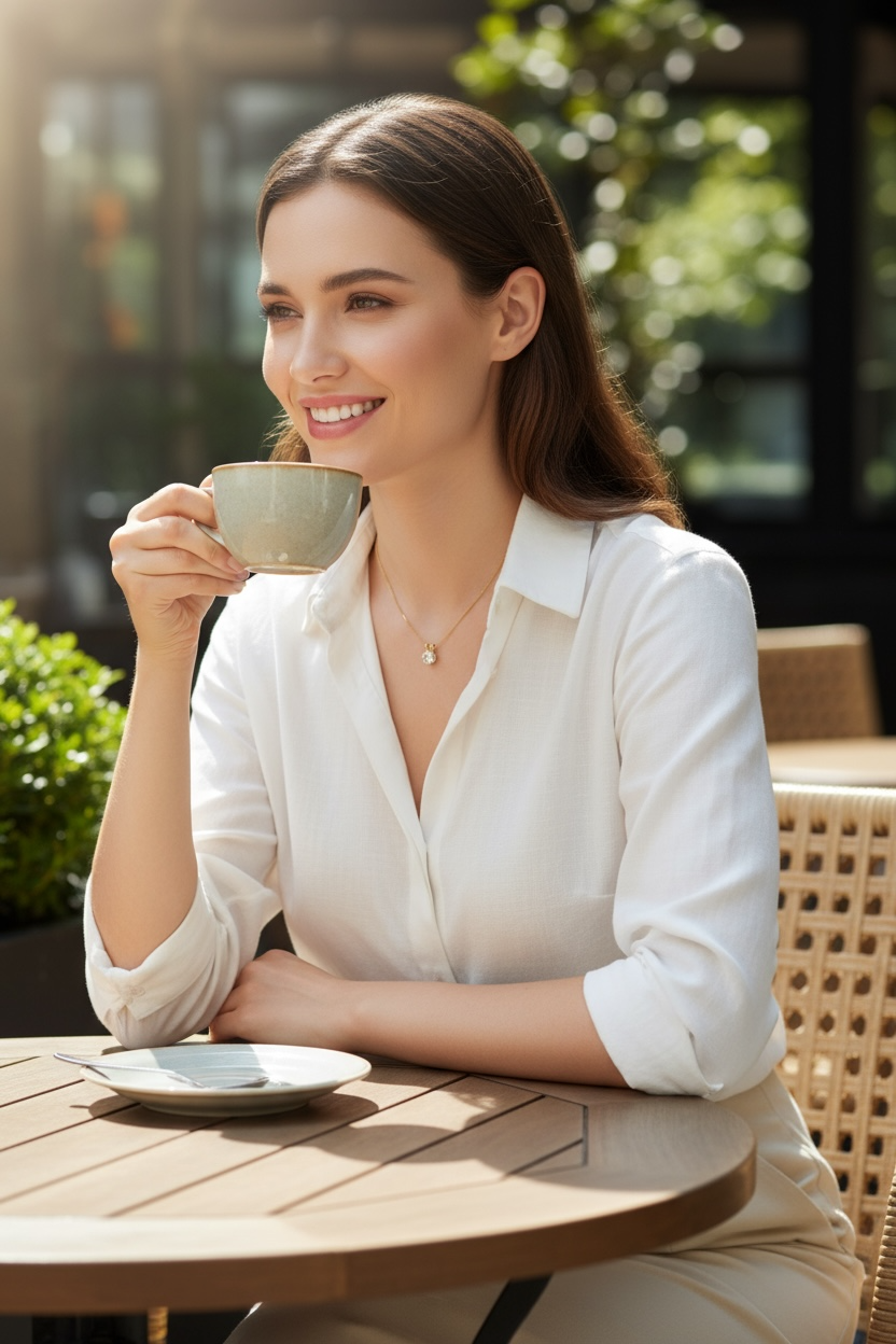 Collar Moissanita 925 | Luz Eterna