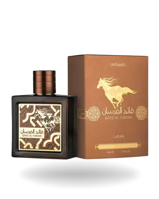 Qaed Al Fursan Untamed – Perfume Árabe Masculino | Intensidad, Elegancia y Carácter (90 ml)