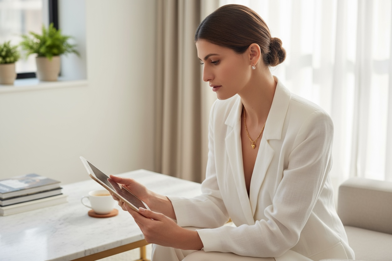 Collar Heart Luxe 18 K | Amor y Elegancia