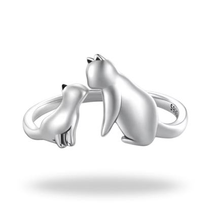 Anillo Animal Lovers Plata 925 | Amor que deja huella