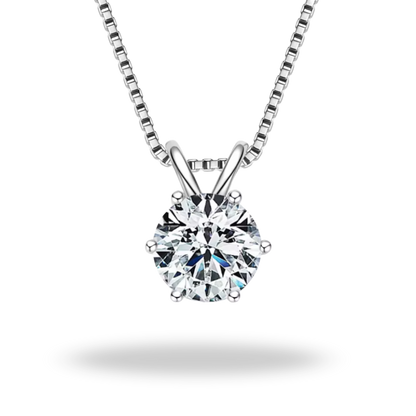 Collar Moissanita 925 | Luz Eterna