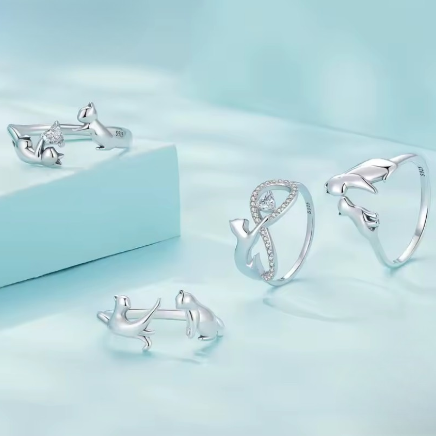 Anillo Animal Lovers Plata 925 | Amor que deja huella