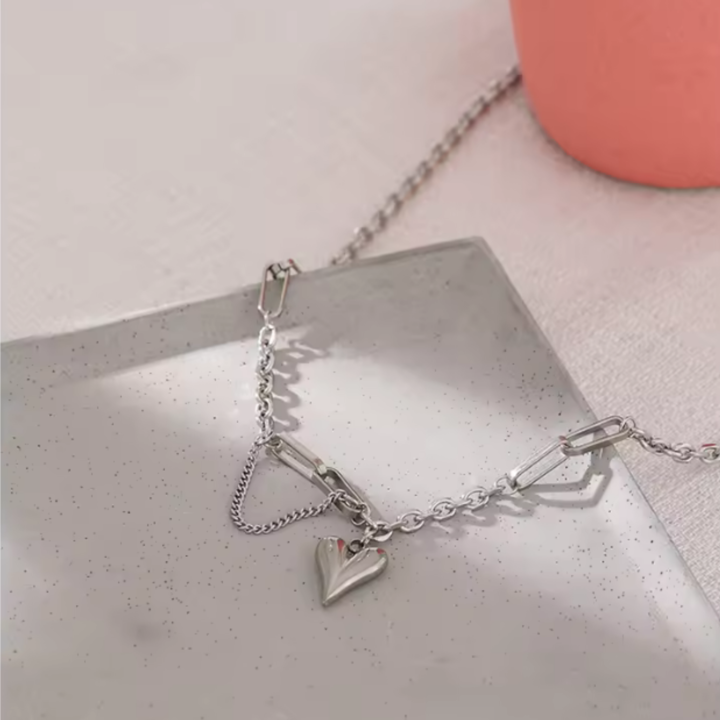 Collar Heart Luxe 18 K | Amor y Elegancia