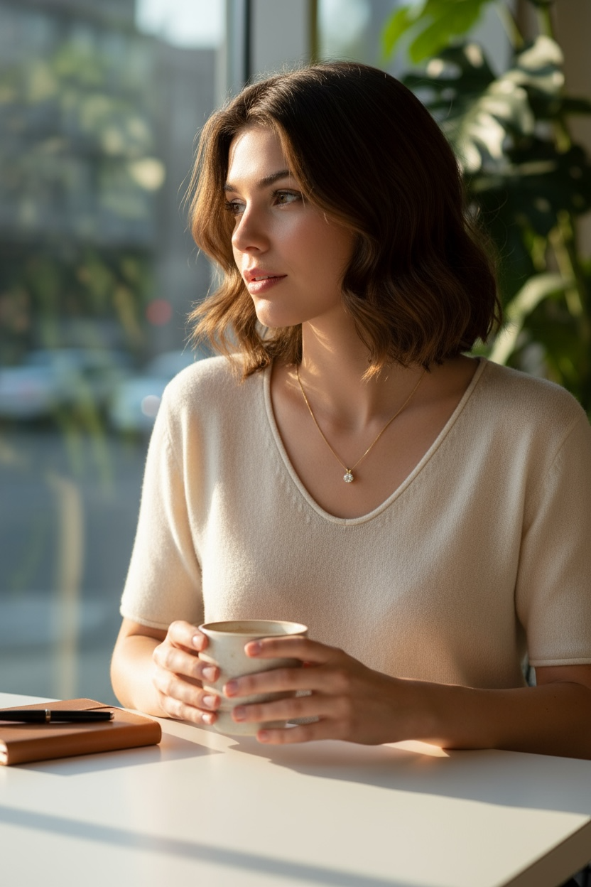 Collar Moissanita 925 | Luz Eterna