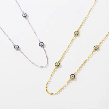 Collar Amuleto Moderno de Plata 925