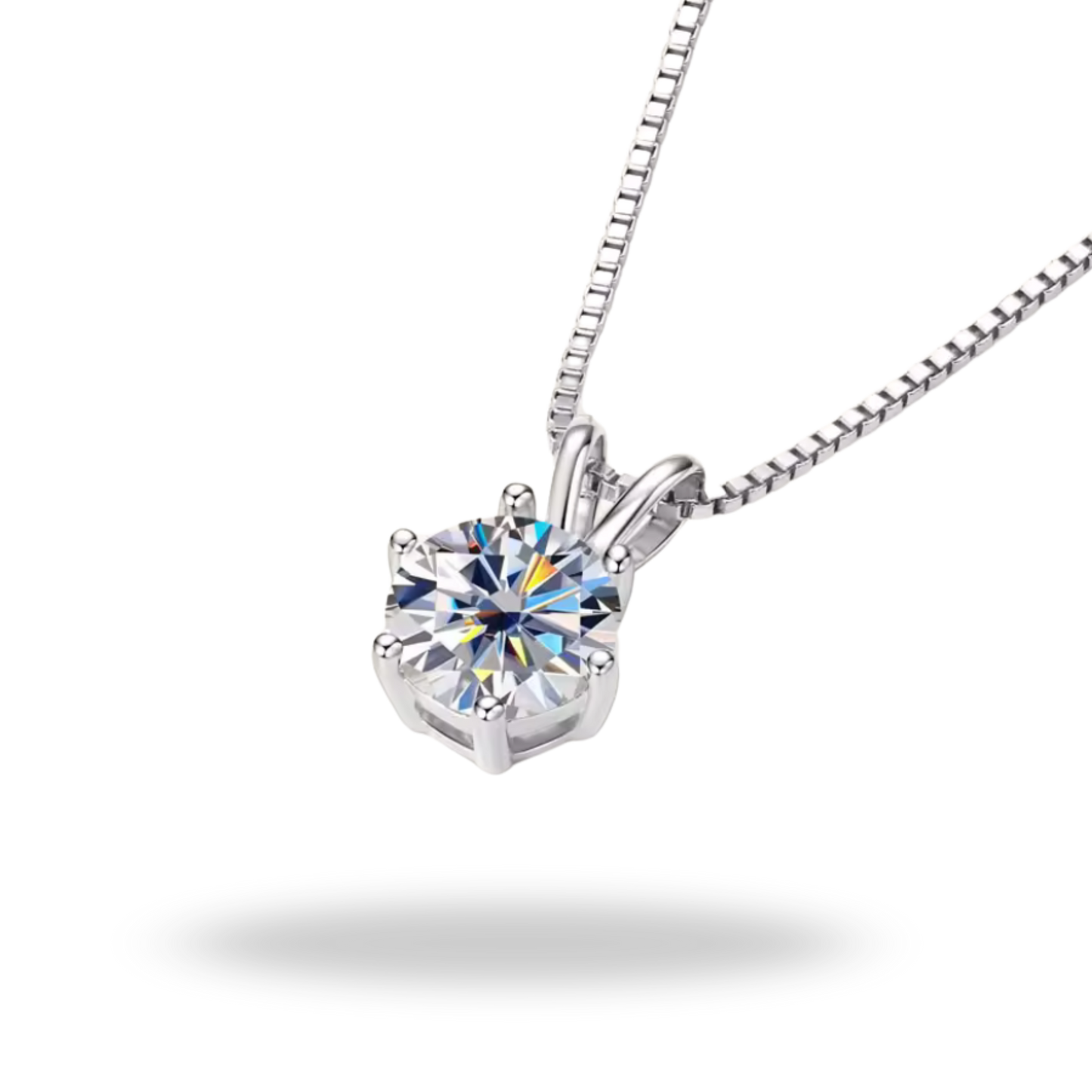 Collar Moissanita 925 | Luz Eterna