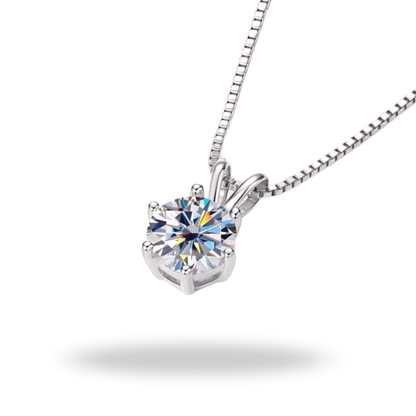 Collar Moissanita 925 | Luz Eterna