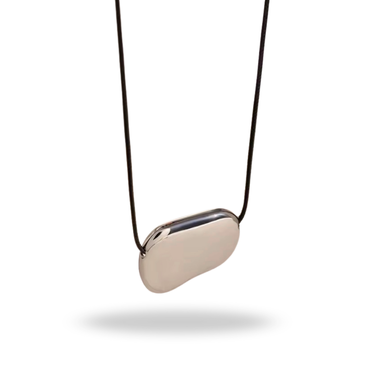 Collar Minimalista Irregular en Acero Inoxidable Dorado – Ajustable e Hipoalergénico