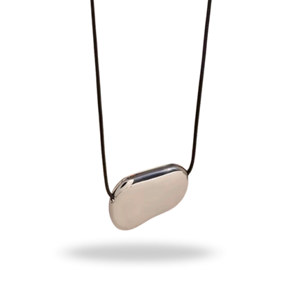 Collar Minimalista Irregular en Acero Inoxidable Dorado – Ajustable e Hipoalergénico