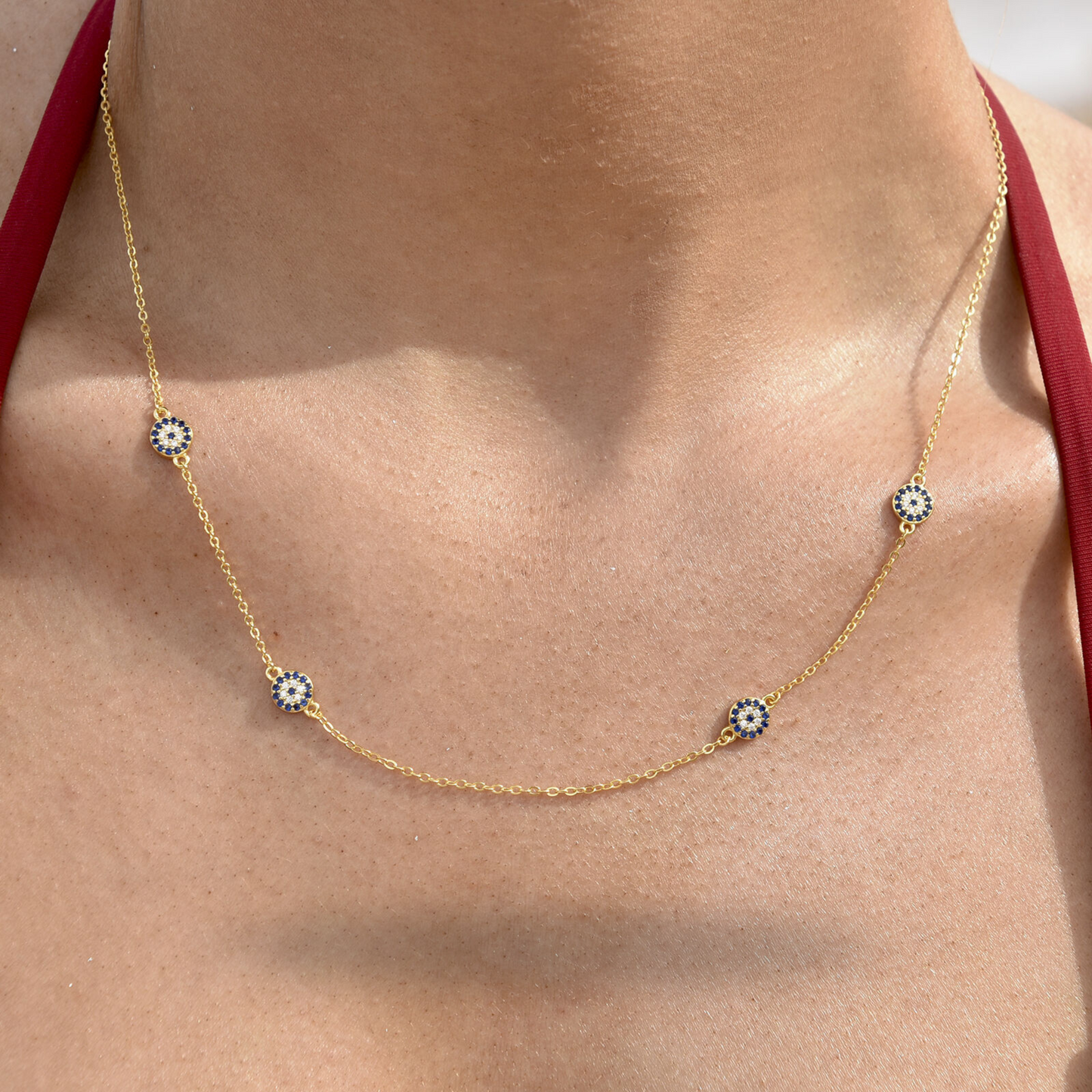 Collar Amuleto Moderno de Plata 925