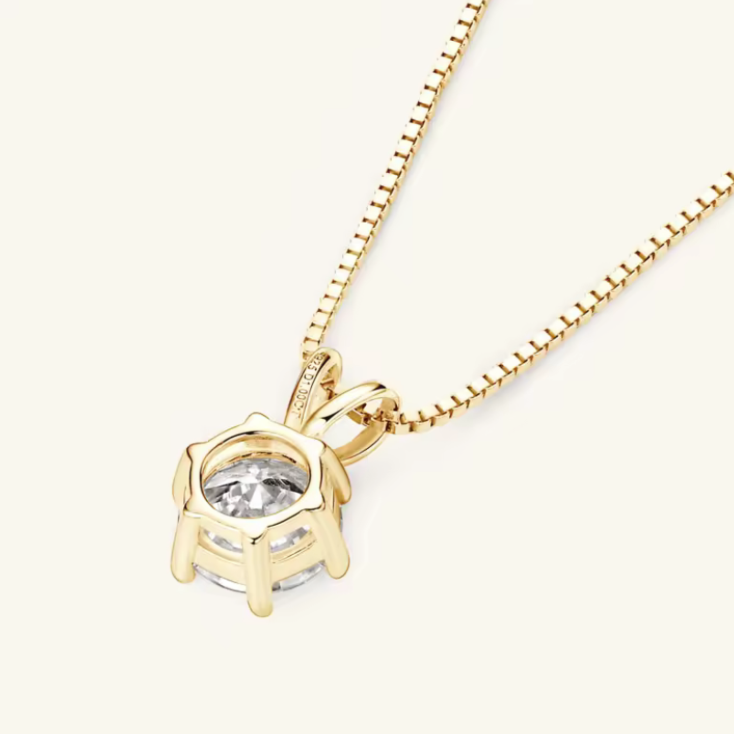 Collar Moissanita 925 | Luz Eterna