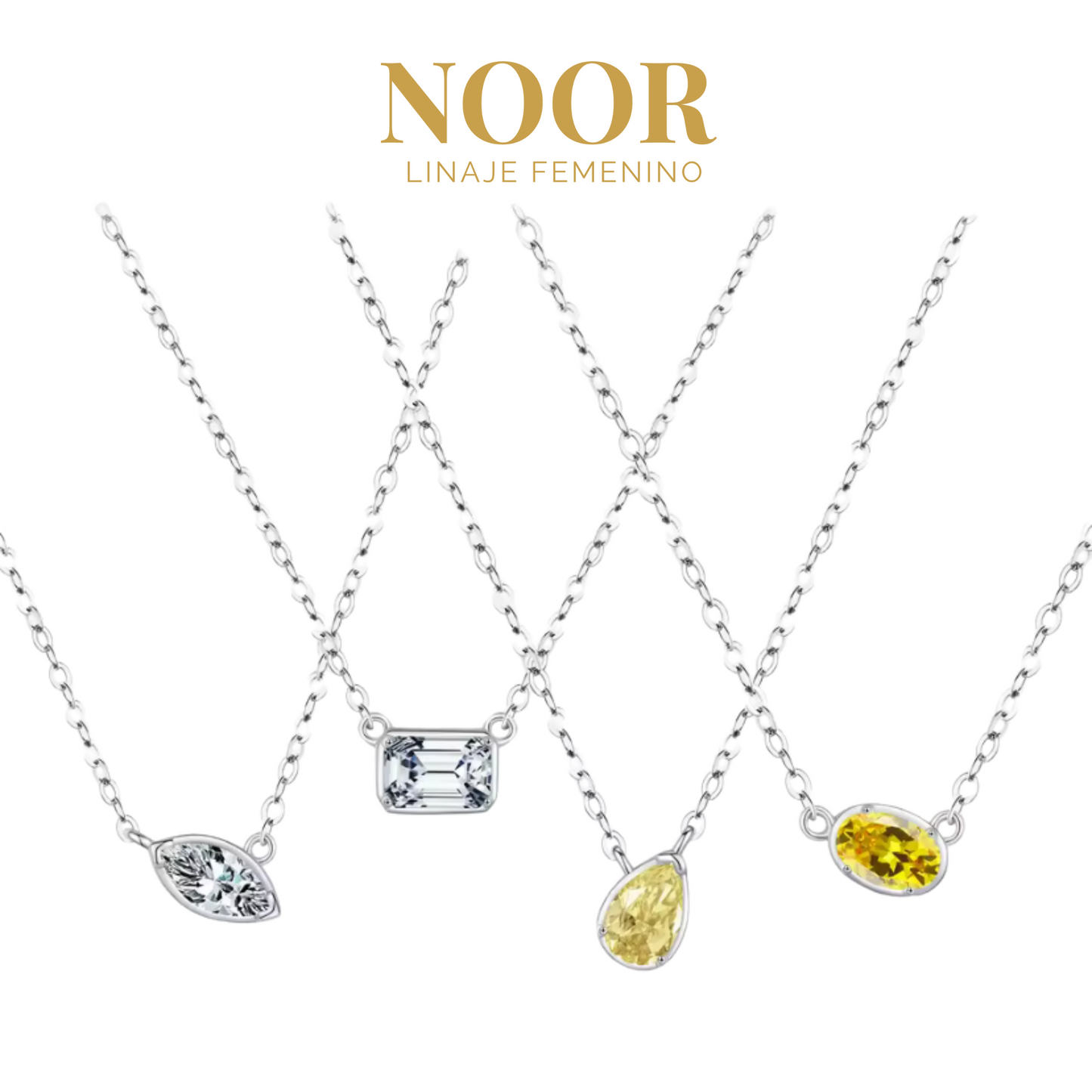 Collares Minimalistas de Plata 925 | Formas Únicas