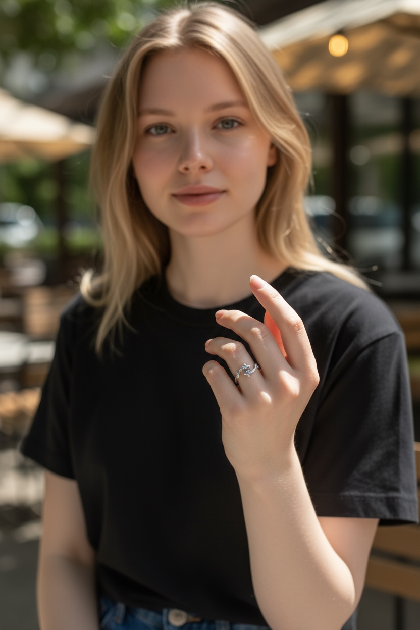 Anillo piscis de Plata 925 | Fuerza y Prosperidad