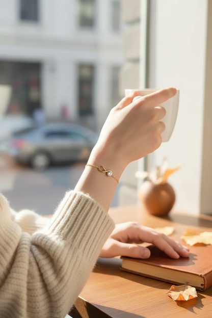 Pulsera Eterna Moissanita | Plata 925 GRA Certificada