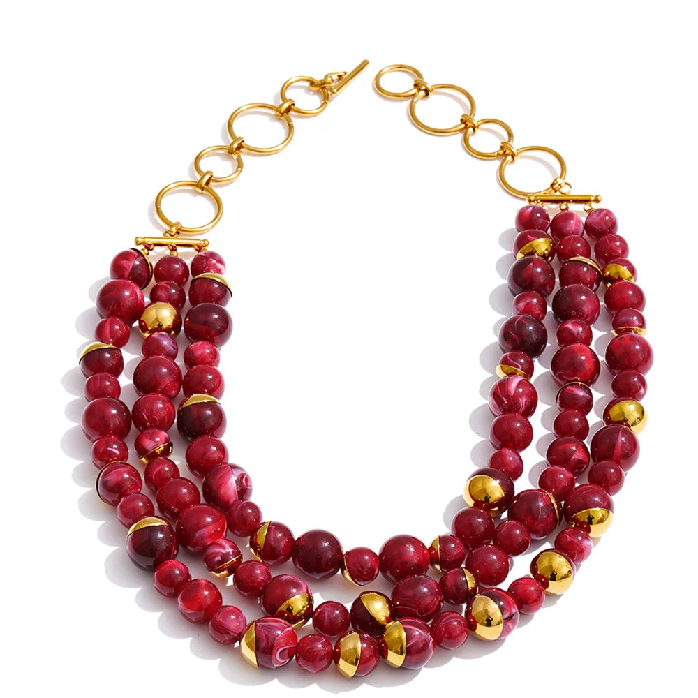 Set Pearl Cascade: Elegancia Escultural en Capas