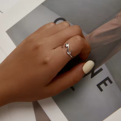 Anillo Animal Lovers Plata 925 | Amor que deja huella