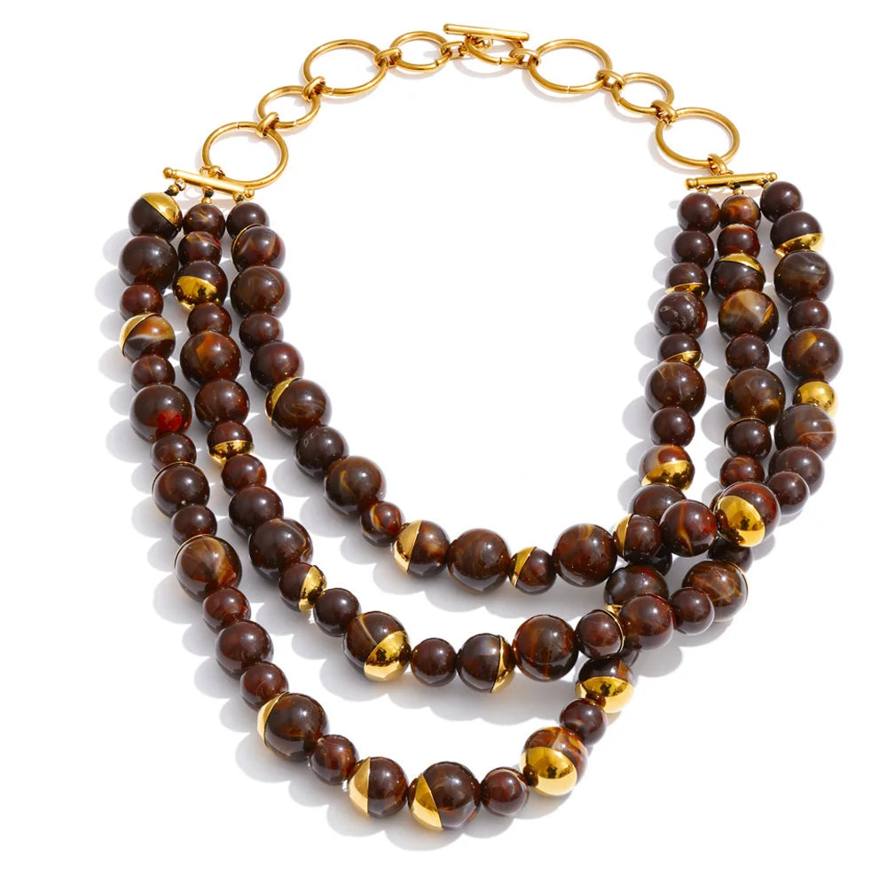 Set Pearl Cascade: Elegancia Escultural en Capas