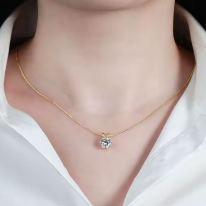 Collar Moissanita 925 | Luz Eterna