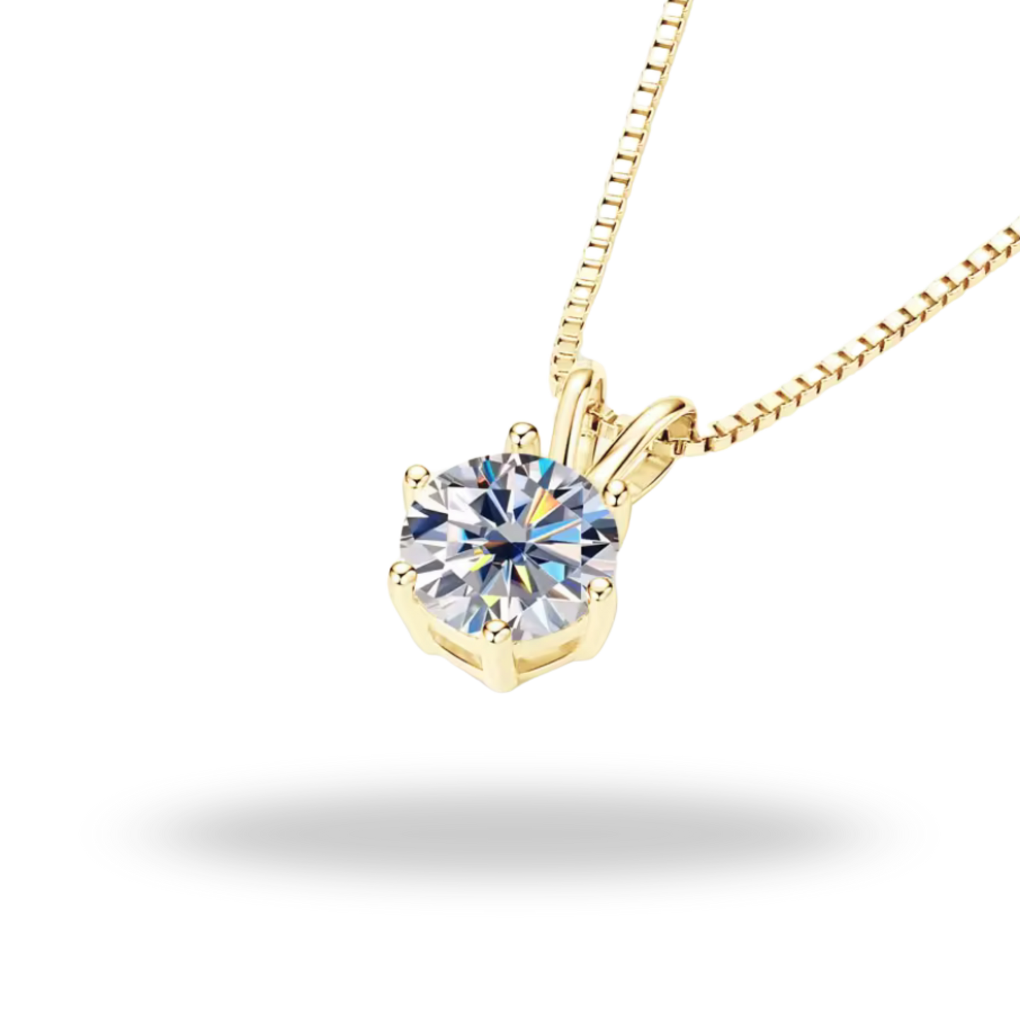 Collar Moissanita 925 | Luz Eterna