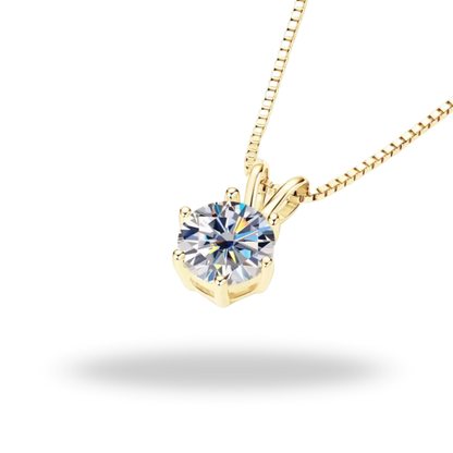 Collar Moissanita 925 | Luz Eterna