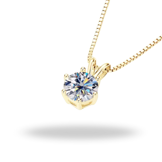 Collar Moissanita 925 | Luz Eterna