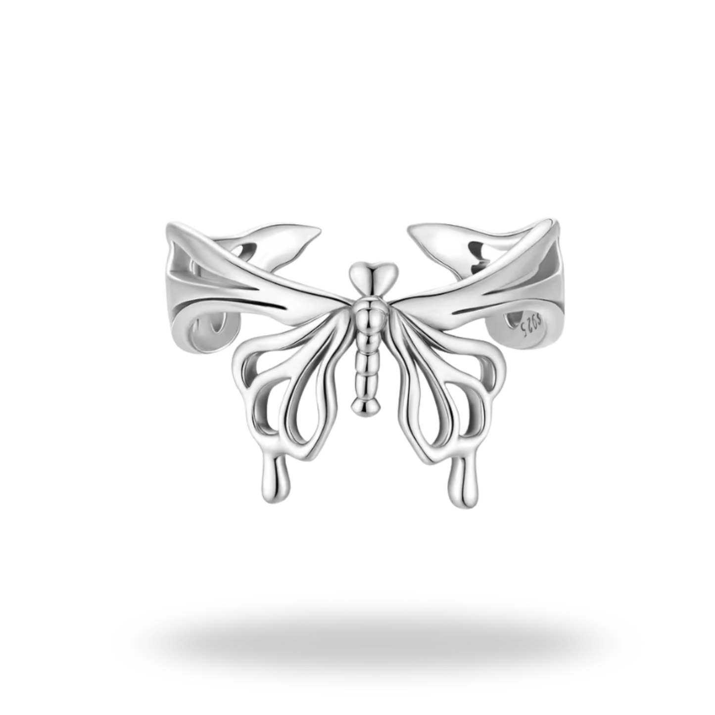 Anillo Mariposa de Plata 925 — Elegancia y libertad