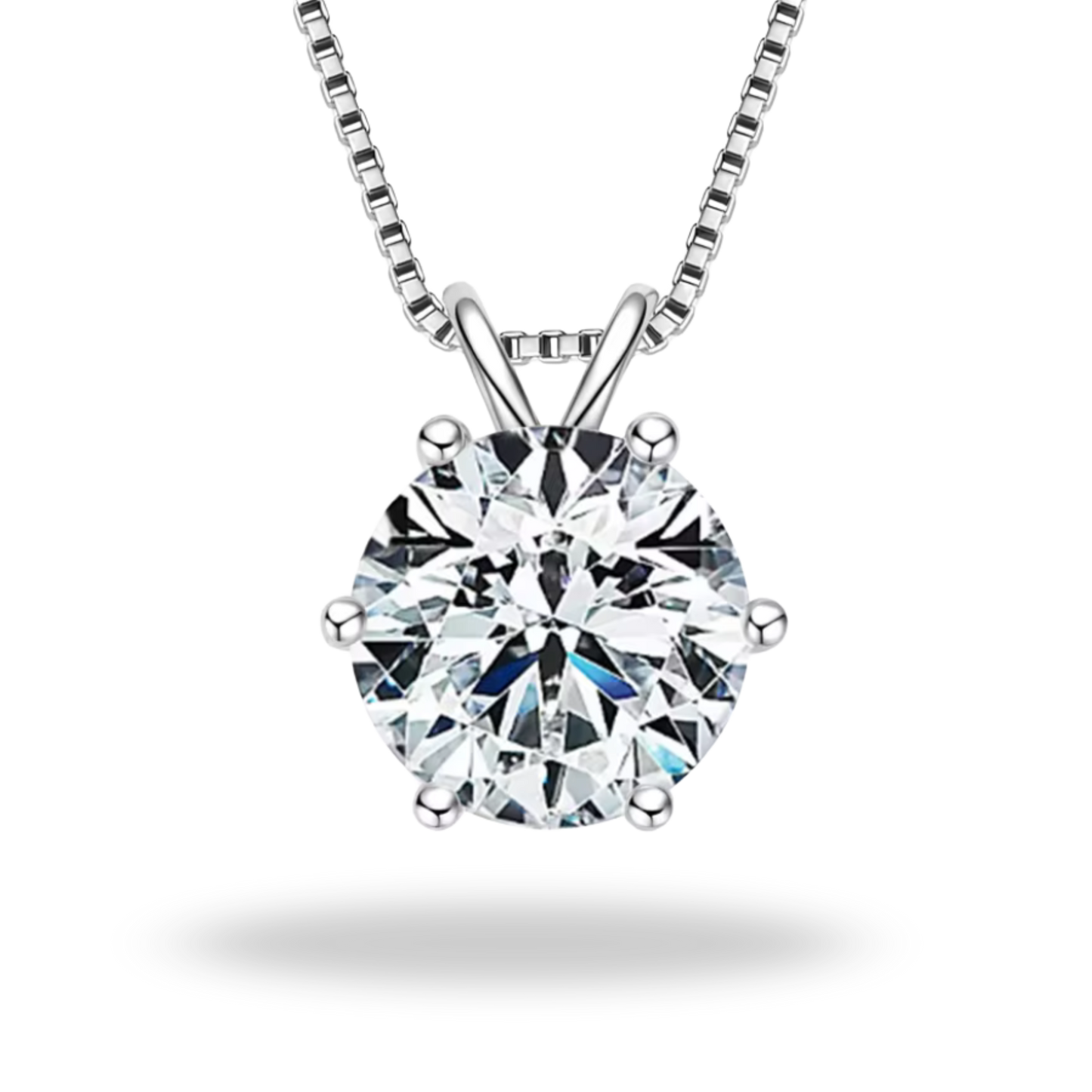 Collar Moissanita 925 | Luz Eterna