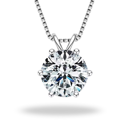 Collar Moissanita 925 | Luz Eterna