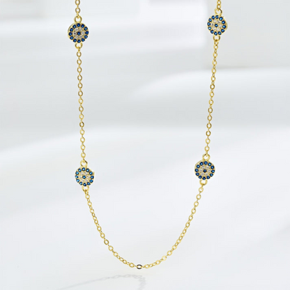 Collar Amuleto Moderno de Plata 925