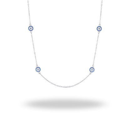 Collar Amuleto Moderno de Plata 925