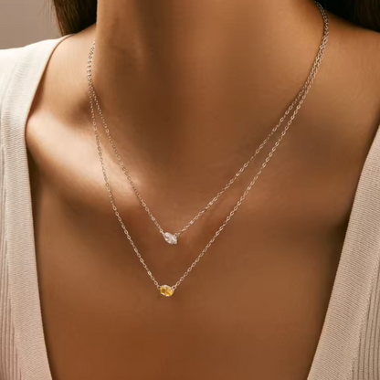 Collares Minimalistas de Plata 925 | Formas Únicas