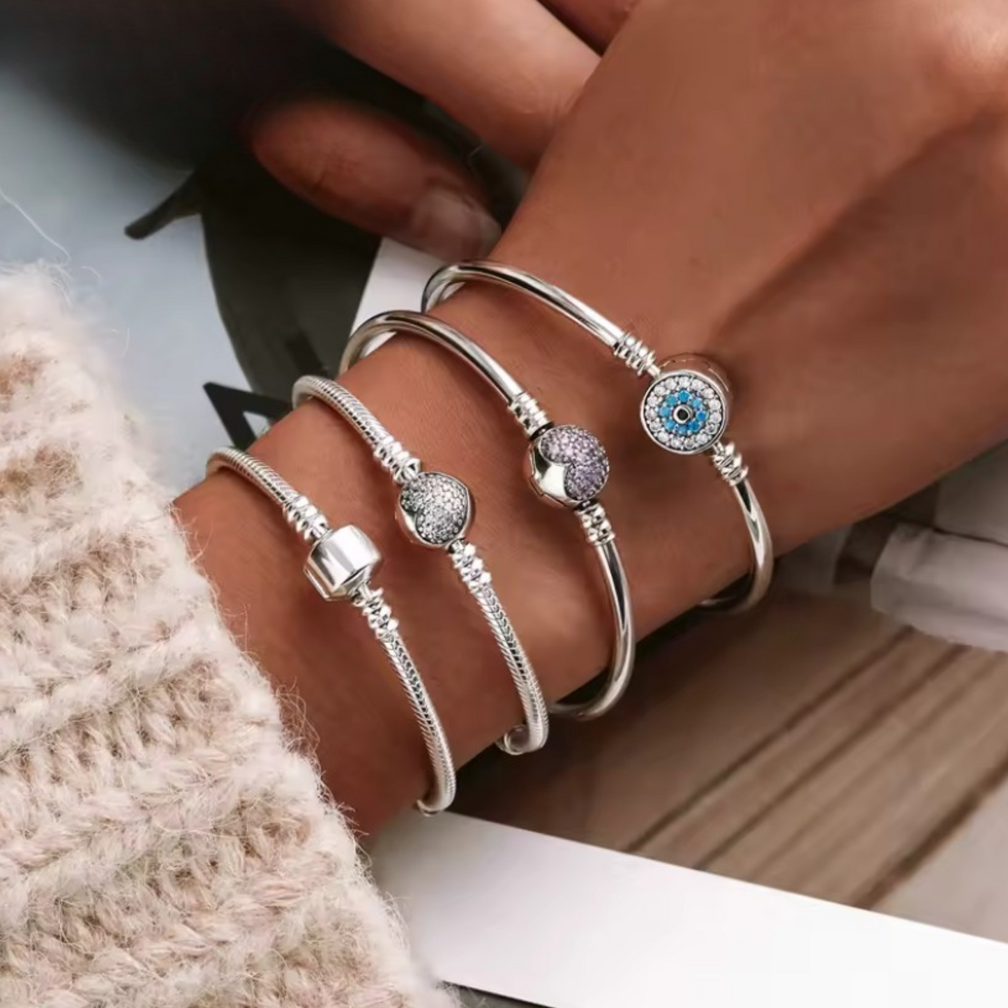 Colección Pulseras NOOR | Elegancia en Plata 925