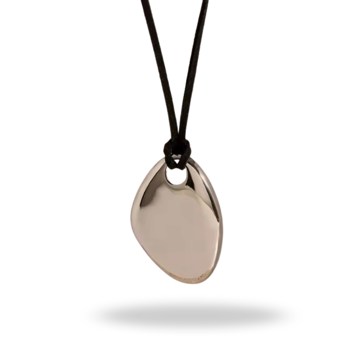 Collar Minimalista Irregular en Acero Inoxidable Dorado – Ajustable e Hipoalergénico