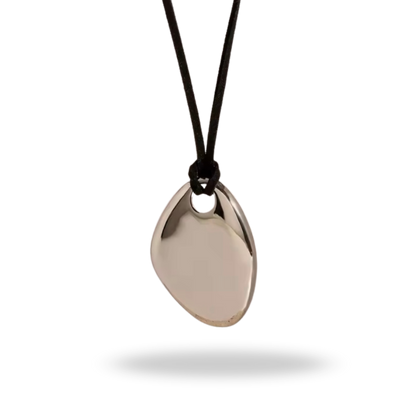 Collar Minimalista Irregular en Acero Inoxidable Dorado – Ajustable e Hipoalergénico