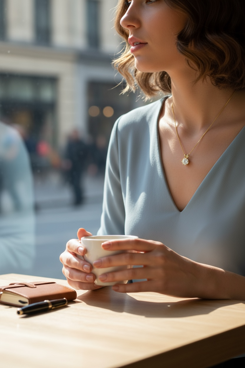 Collar “Eterno Brillo” de Moissanita — Plata 925 y Oro 18K | Certificado GRA